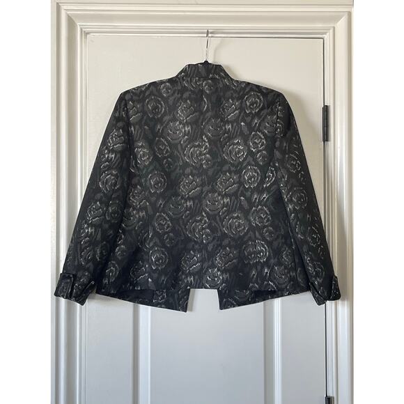 Le Suit Separates Blazer Floral 3 Buttons Long Sleeve Size 6P - Picture 5 of 7